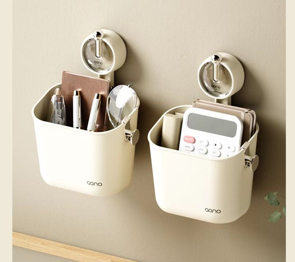 Suction Cup Storage Rack Punch-Free Wall-Mounted Toilet Bathtub Caddy-image-43