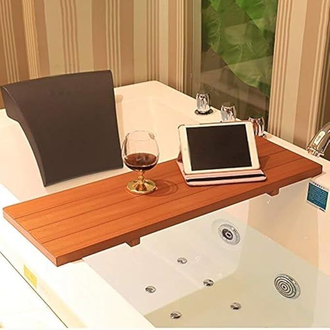 solid wood Stylish Bath Tray For Home,Hotel And Spa Bathtub Caddy