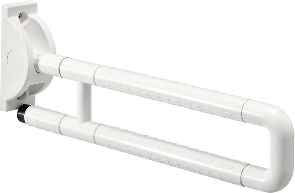 BATHROOM GRAB BAR 3850, U-Shaped, Toilet Folding Handrail, Support Handle Straight Bathtub Safety Rail