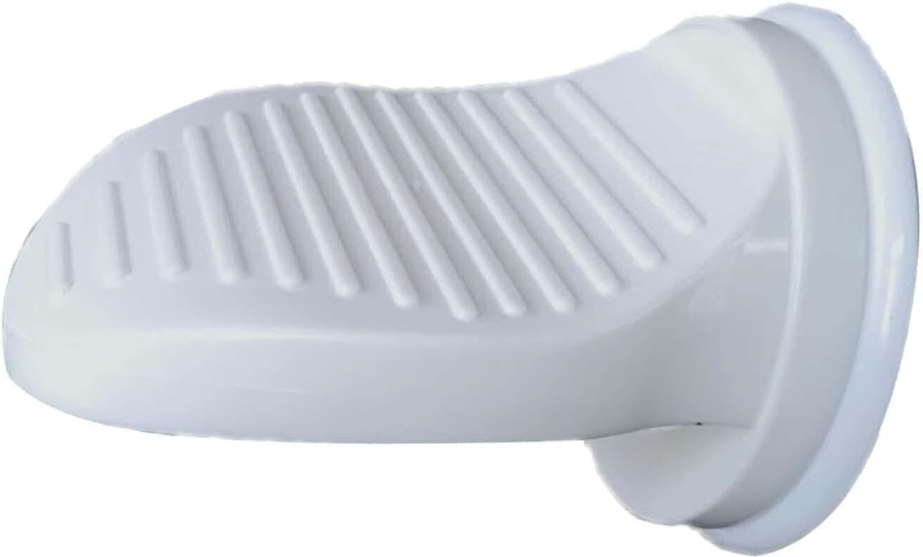 Wall-Mounted Shower Foot Rest with Suction Cup|Bathroom Shaving Swing Up Bathtub Safety Rail