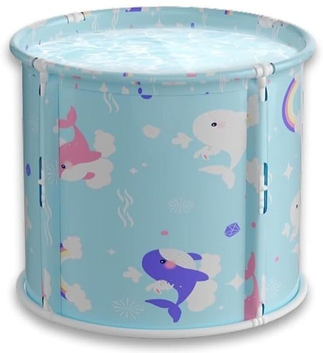samusagya Portable Freestanding Foldable Bathtub for Kids and Adults Portable Freestanding Foldable Bathtub for Kids and Adults Free-standing Bathtub-picture-11