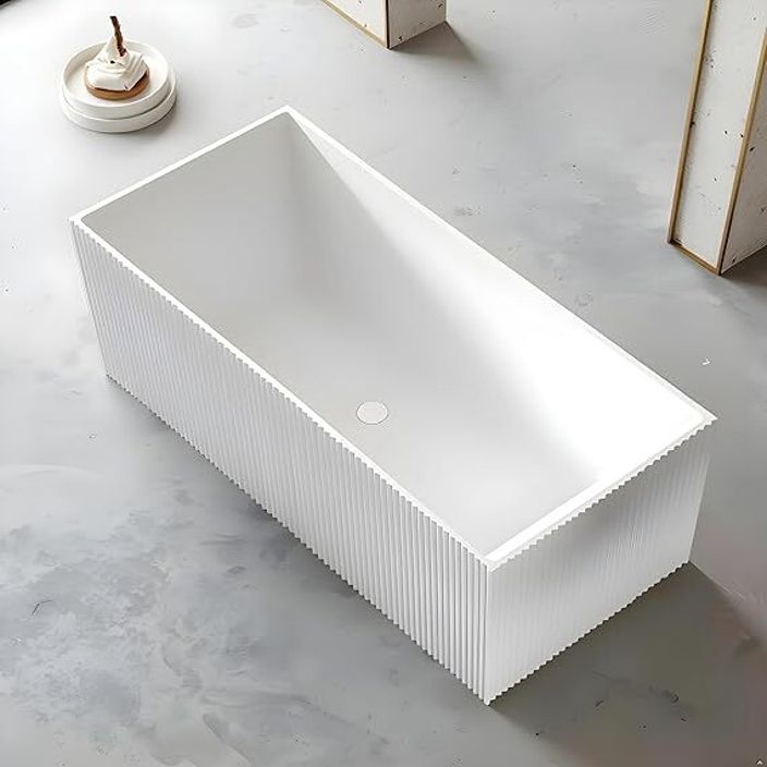 CRUZ Freestanding Bathtub 170 cm – White Glossy Acrylic Soaking Tub CRUZ Freestanding Bathtub 170 cm – White Glossy Acrylic Soaking Tub with Overflow Drain, Brass Pop-Up Waste & Waste Pipe, 6-Layer Reinforced Standalone Bath Tub_05 Free-standing Bathtub-image-24
