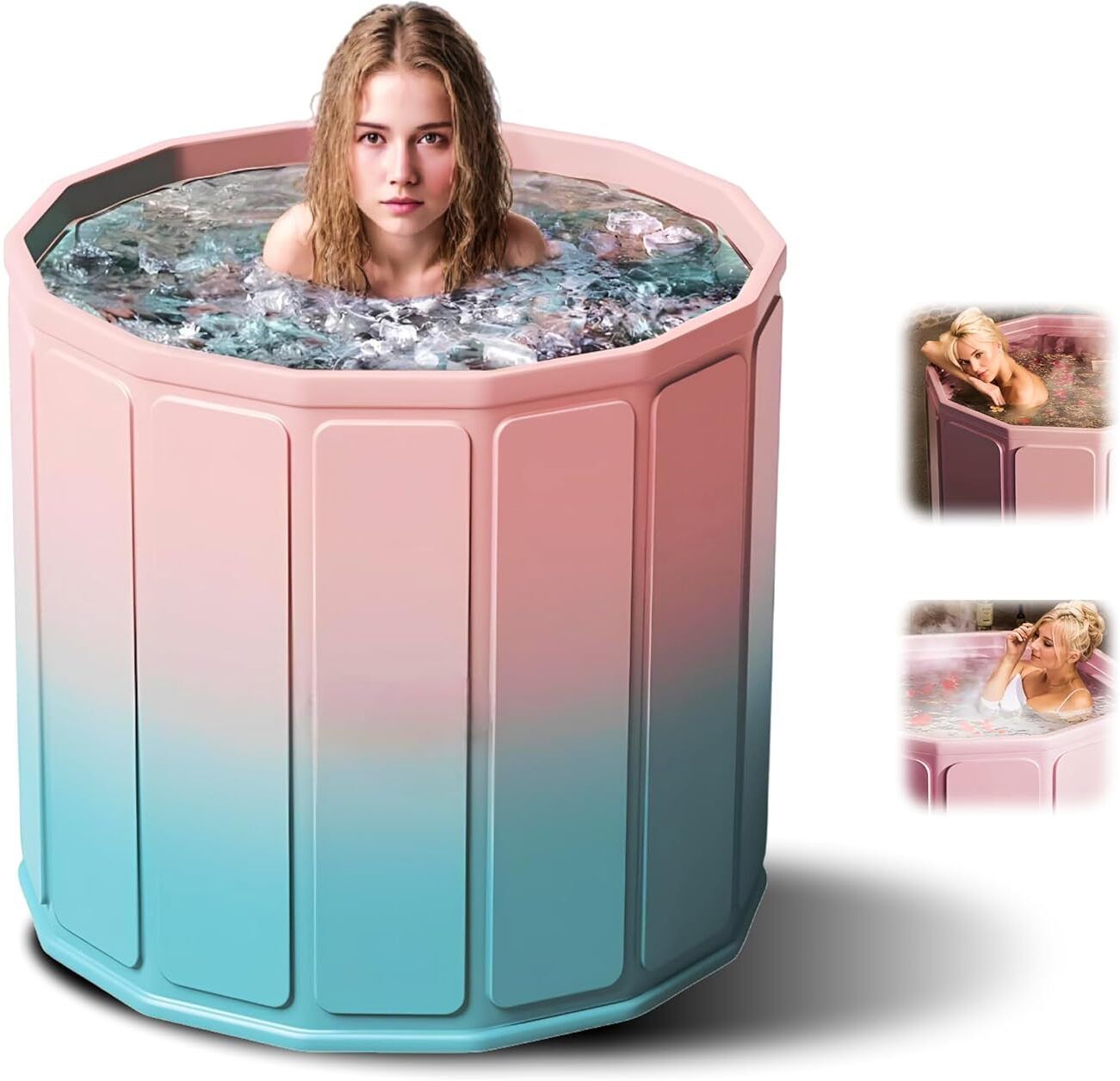 paritirth ICEBATH-01 Portable Ice Bath Tub 79 Gallon Free-standing Bathtub-picture-24