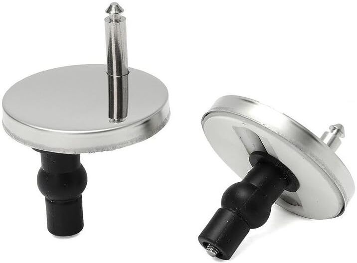 SS Toilet Seat Cover hinges Quick Release Round Type SS Top Fixing Hinges Custom Fit Toilet Seat Lid Lock