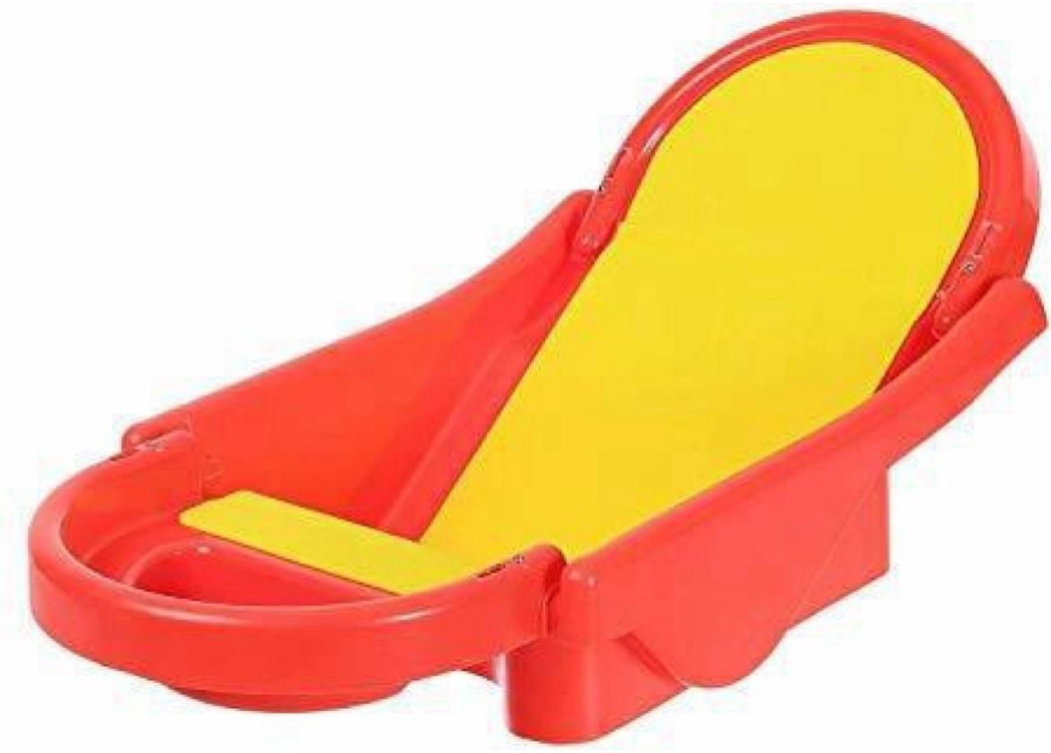 jayaansh traders Foldeble Baby Bath Tub ,Bath Bed With Anti Slip Base,Non Toxic .(Random Colour) Free-standing Bathtub-picture-11