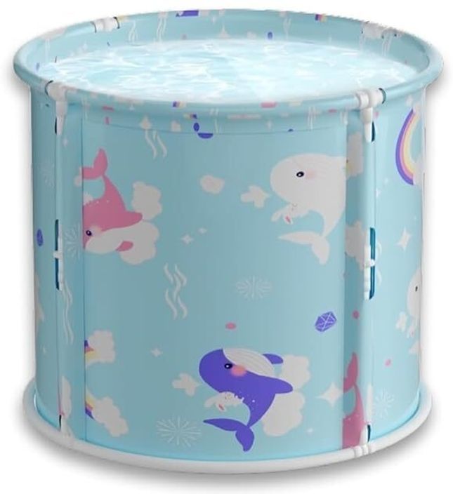 Freestanding Foldable Bathtub Foldable Bath Bucket Free-standing Bathtub-image-8