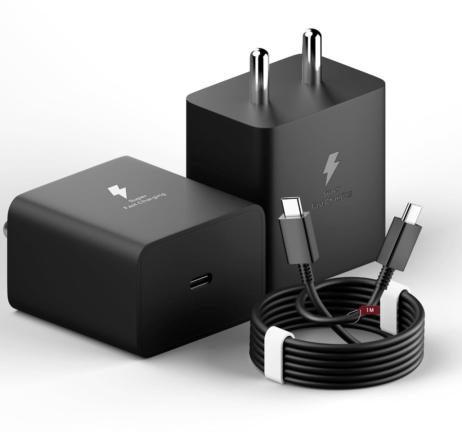 MGEdge 45 W Supercharge 8 A Wall Charger for Mobile with Detachable Cable-image-35