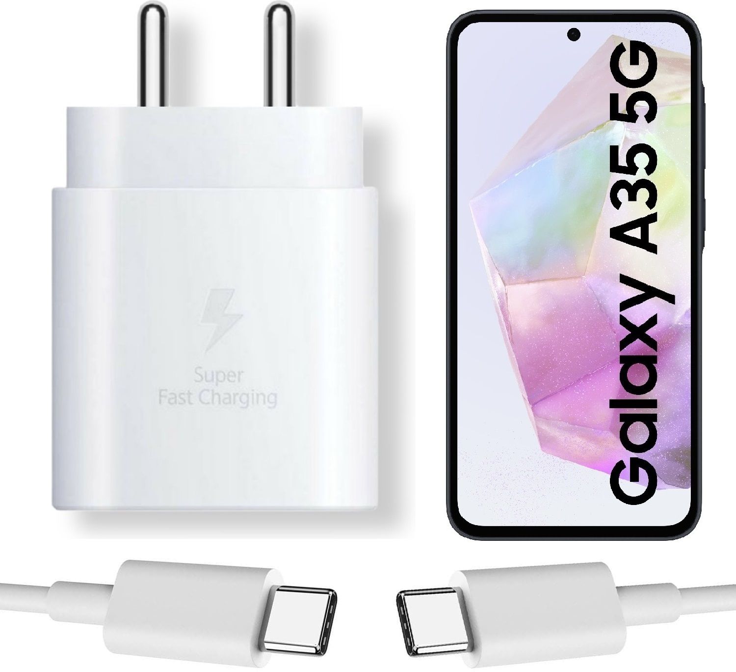 Sthetik 25 W HyperCharge 3 A Wall Charger for Mobile with Detachable Cable-image-32