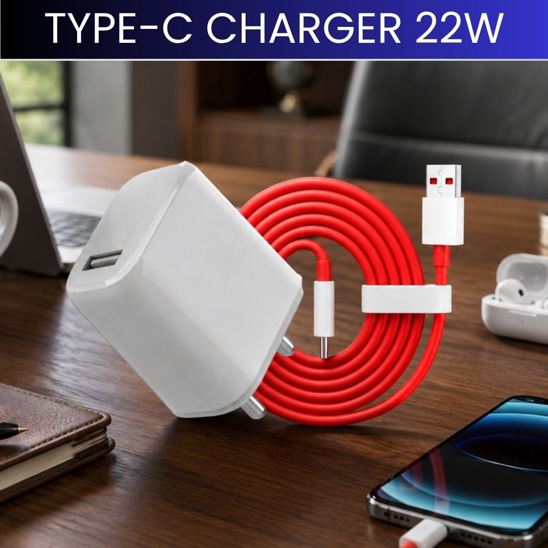 SYARA PD 3 A Wall Charger for Mobile with Detachable Cable-image-9