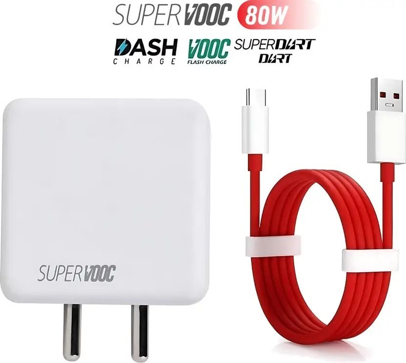 Pandaco 80 W SuperVOOC 7.3 A Wall Charger for Mobile with Detachable Cable-picture-20