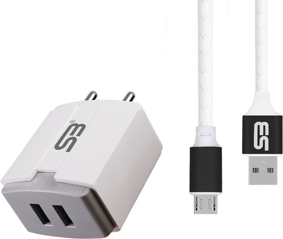 shopbucket 12 W 3.4 A Wall Charger for Mobile with Detachable Cable-image-16