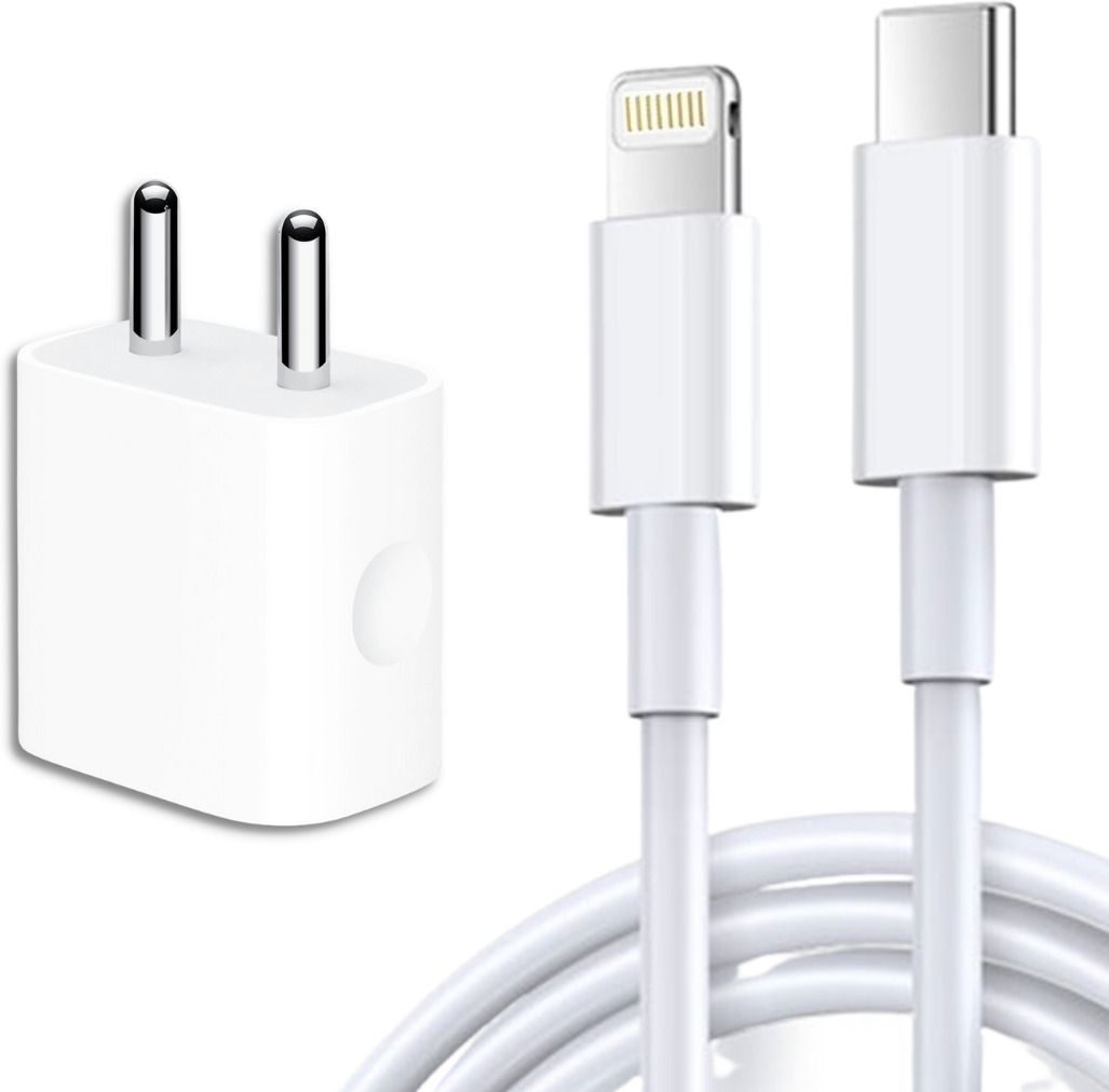 MAK 20 W Supercharge 3.1 A Wall Charger for Mobile with Detachable Cable