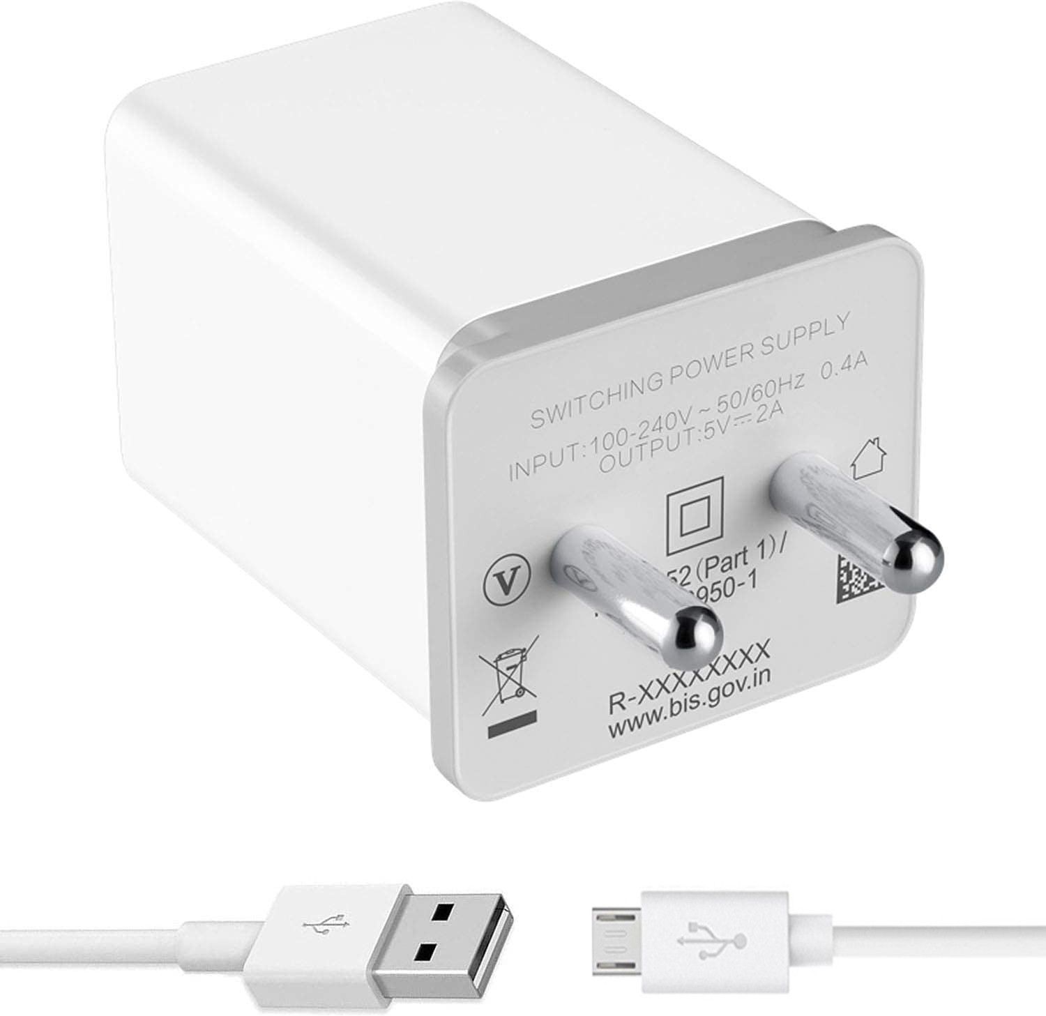 TROST 2 A Wall Charger for Mobile with Detachable Cable-image-48