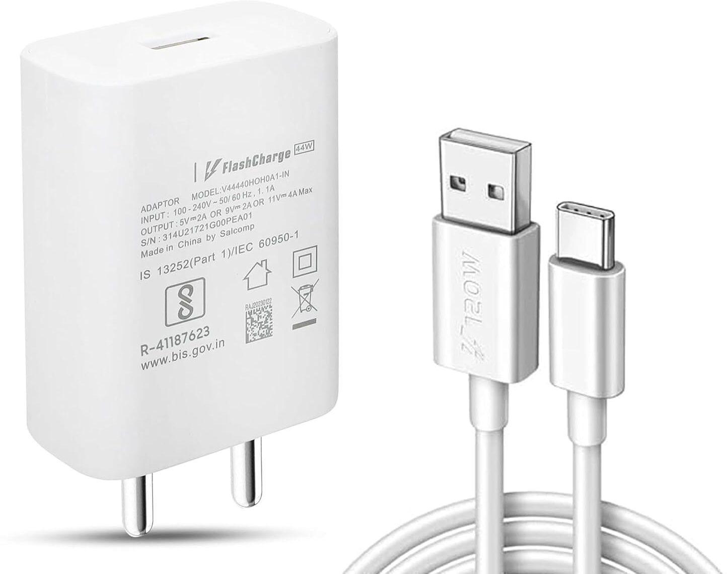 yazone 44 W 6 A Wall Charger for Mobile with Detachable Cable-image-38