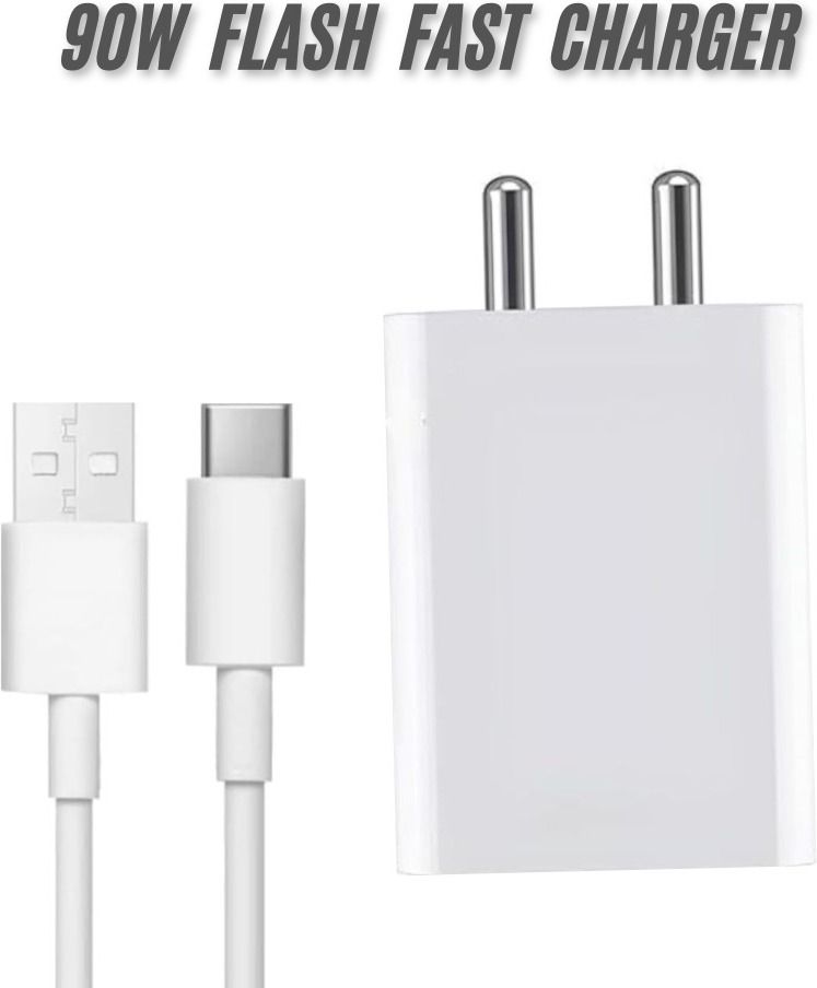 Avaxon 90 W Quick Charge 8 A Wall Charger for Mobile with Detachable Cable-image-45