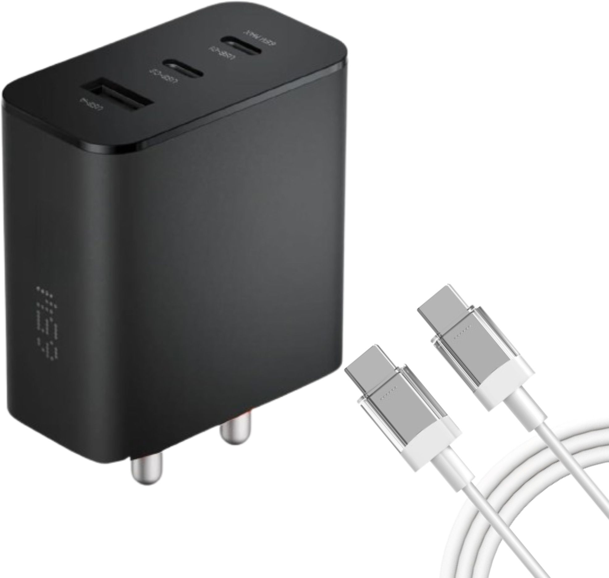 powlixir 65 W GaN 6.5 A Multi-pin Wall Charger for Mobile with Detachable Cable-image-19