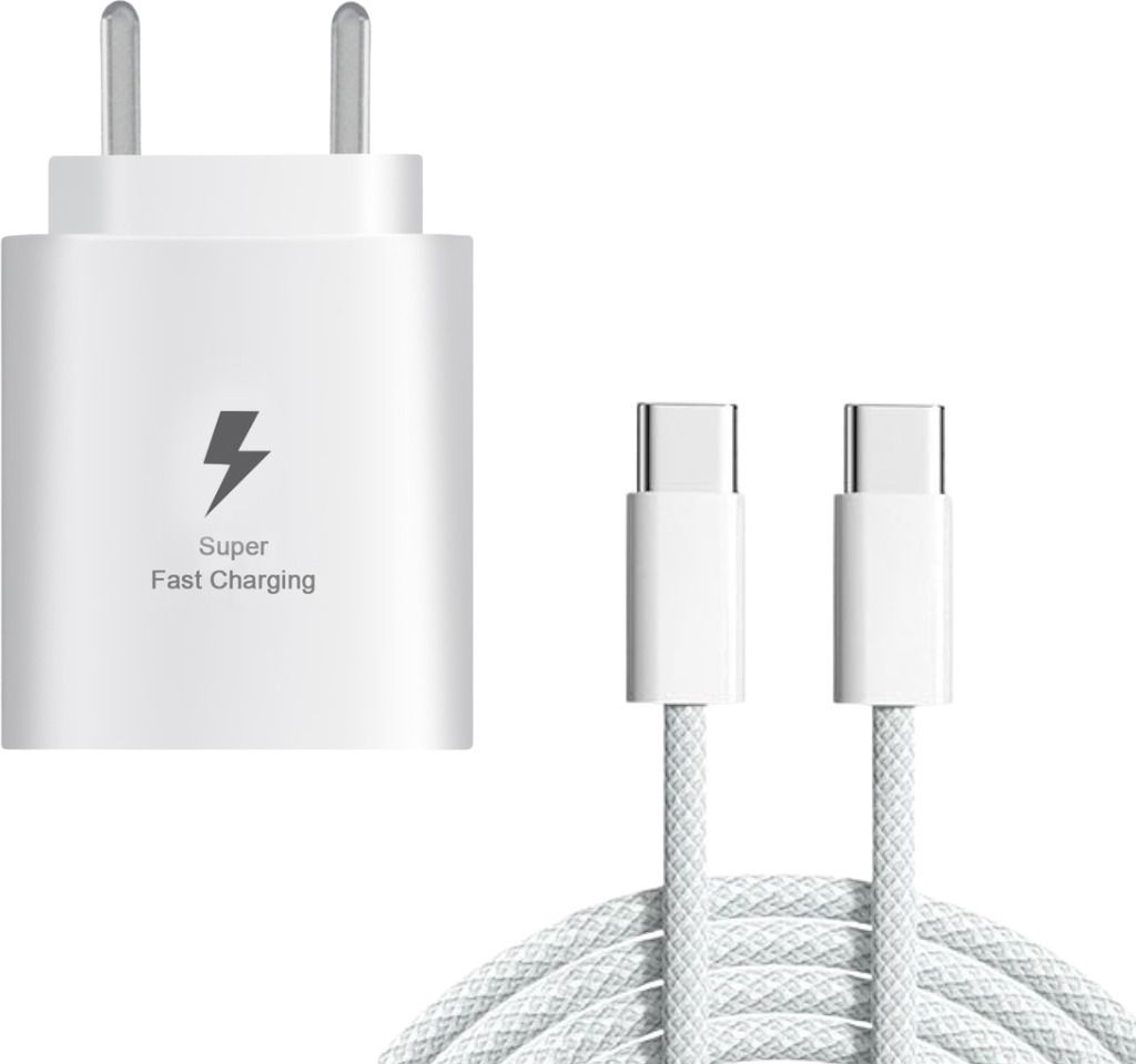 MAK 25 W Quick Charge 3.1 A Wall Charger for Mobile with Detachable Cable-picture-19