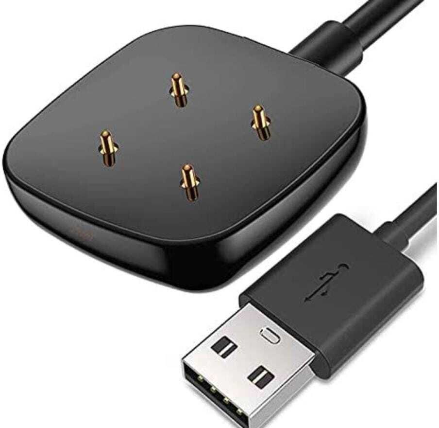 MAGIC 4 Pins Magnetic Charger Compatible For Fitbit Sense and Fitbit Versa 3 Charging Pad-image-41