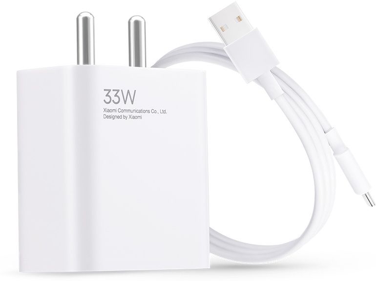 Mi 33 W SonicCharge 3 A Wall Charger for Mobile with Detachable Cable