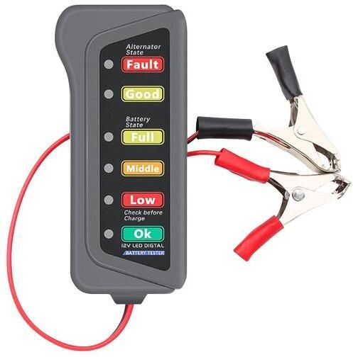 auto avenue 12V Vehicle Battery Tester & Alternator Checker LED Digital Battery Tester-picture-22
