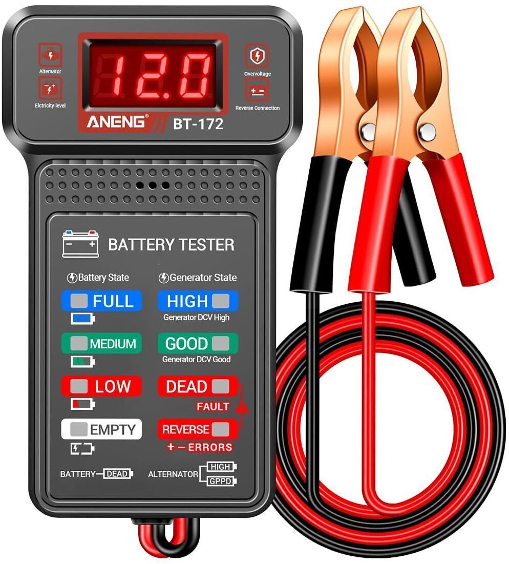 Digital Automotive Batteries Tester High Utility Digital Battery Tester-image-29