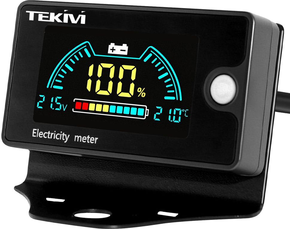 LCD Battery Monitor 8 100V Gauge Digital Battery Tester-image-25