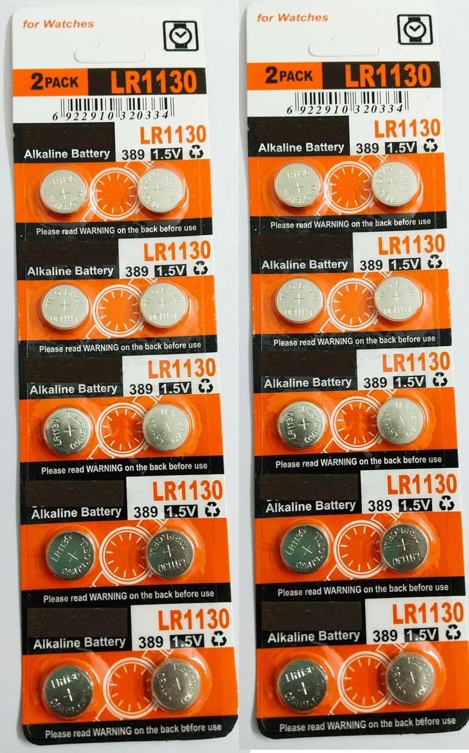 LR1130 1.5V Button Cell for Watch ,Calculator Battery-image-46