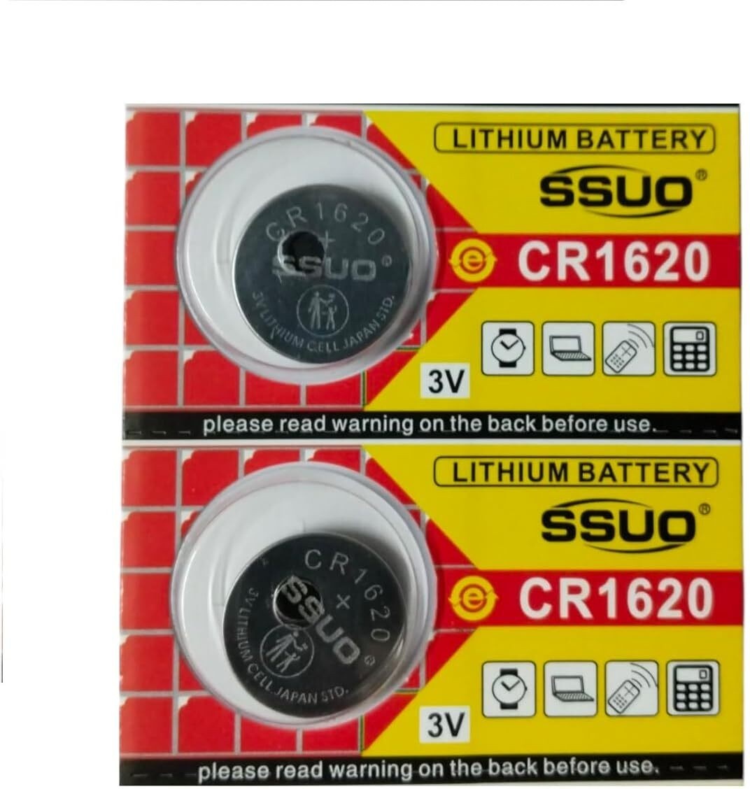 ssuo CR1620 3V Designed for use in car Key Scales Battery image 1