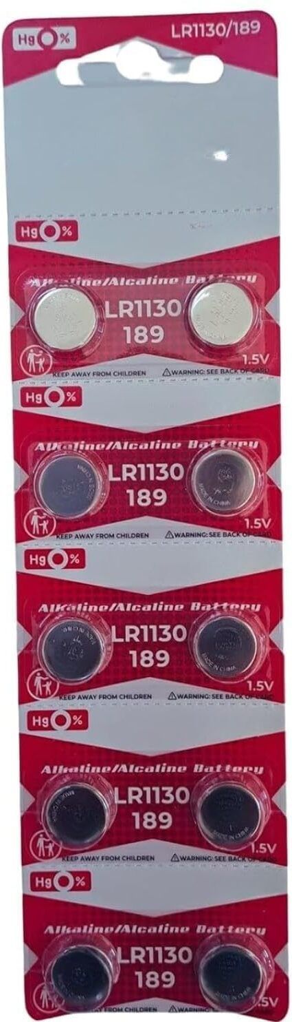 LR1130 1.5V Button Cell for Watch ,Calculator Battery-image-45
