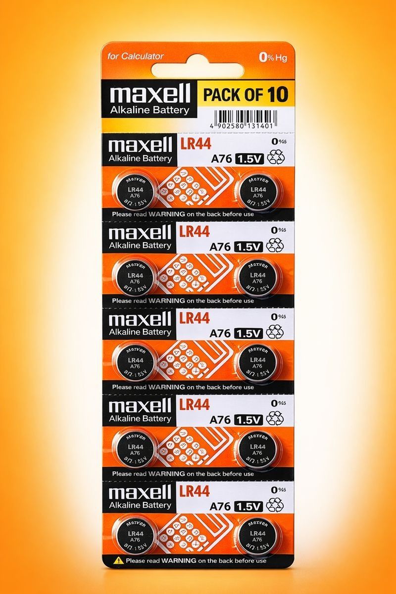 LR44, AG13, A76, L115 - 1.5V Alkaline Coin Cell Battery-image-40