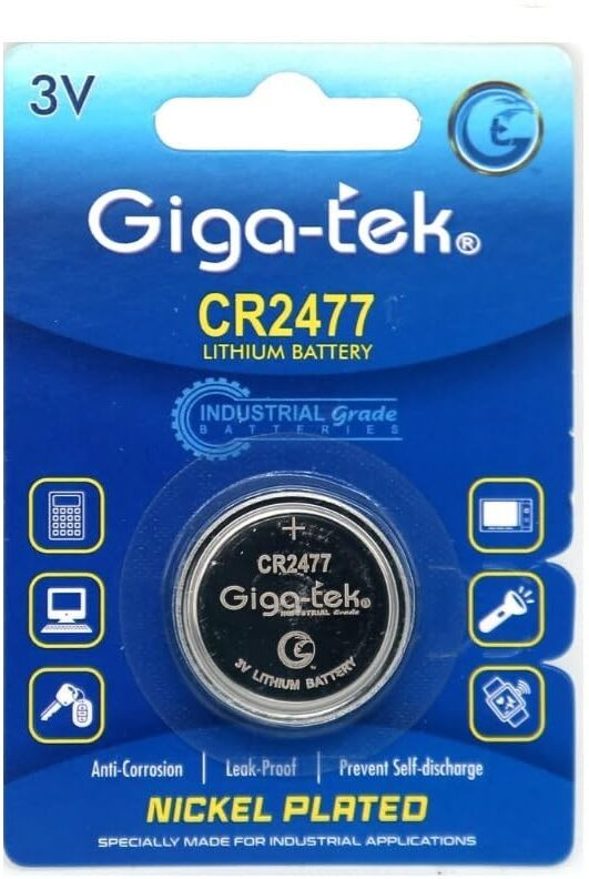 ssuo CR2477 Lithium Button Coin Type C (Pack of 1) Battery image 1