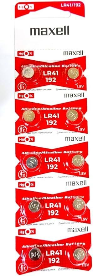 maxell LR 41 BATTERIES (PACK OF 10) Battery-picture-25