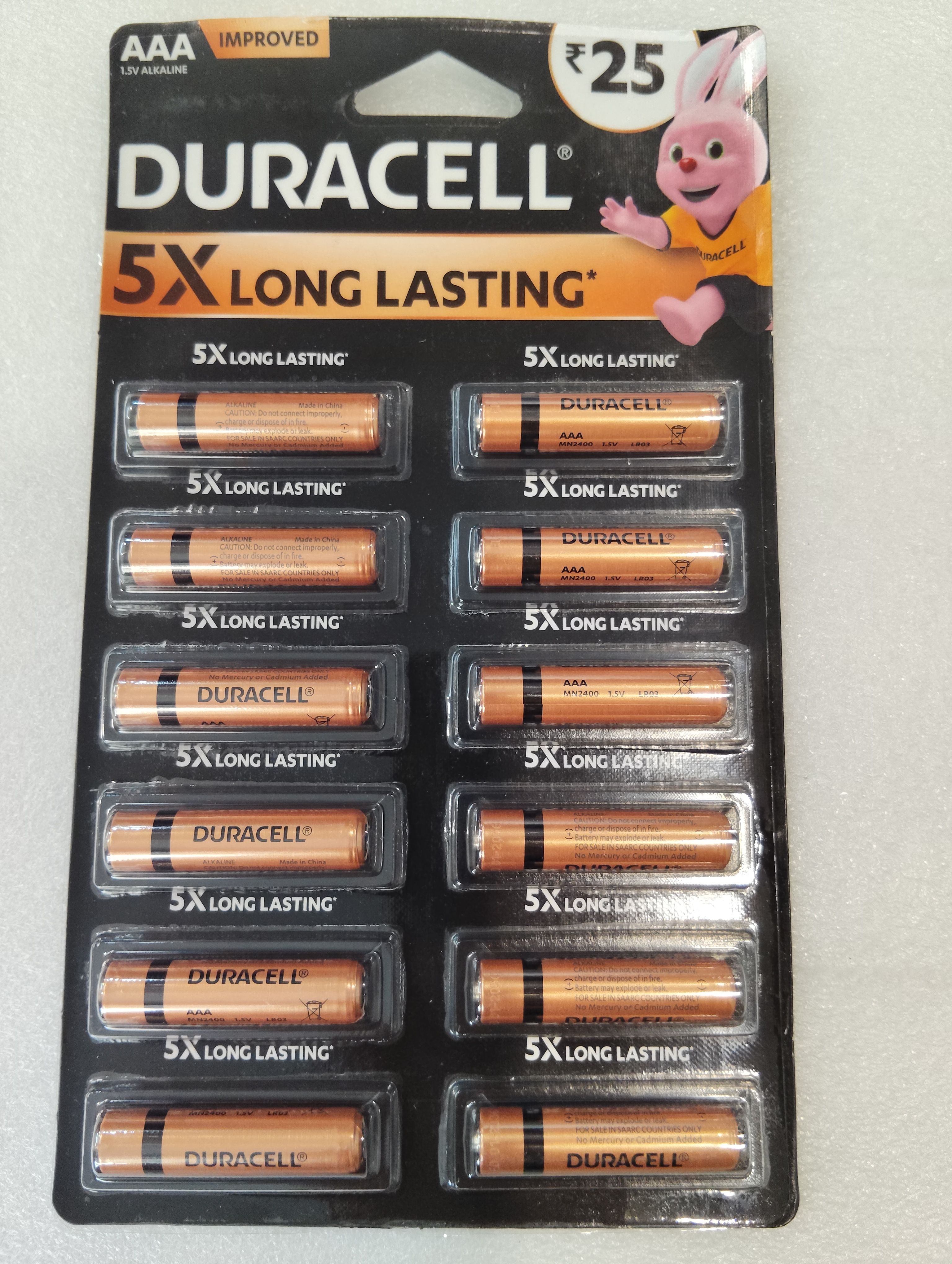 duracell No. 1 AAA CHOTA Usage For- Toys, Camera, Remote Battery-picture-16