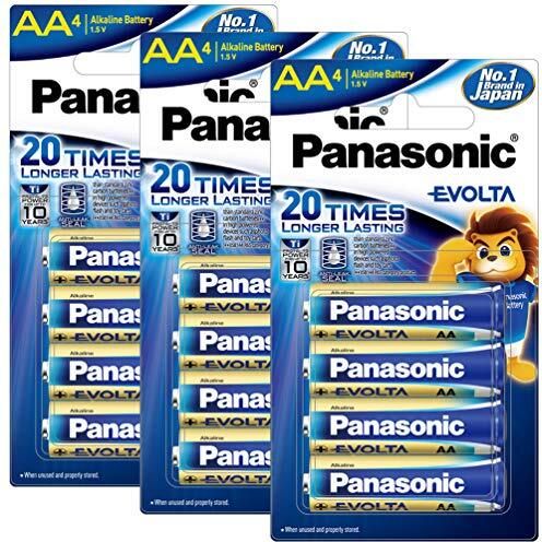EVOLTA LR6EG-12B Alkaline AA , Batteries, 12 PcsBattery-image-35