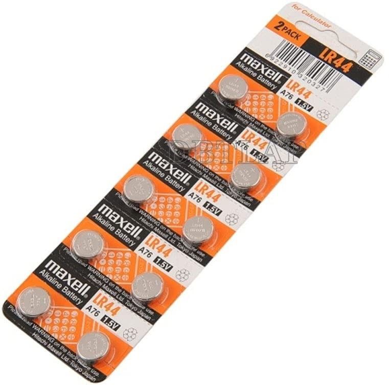 maxell LR44 Alkaline Button Cell 1.5V for Watch Calculator Toys Battery-picture-42