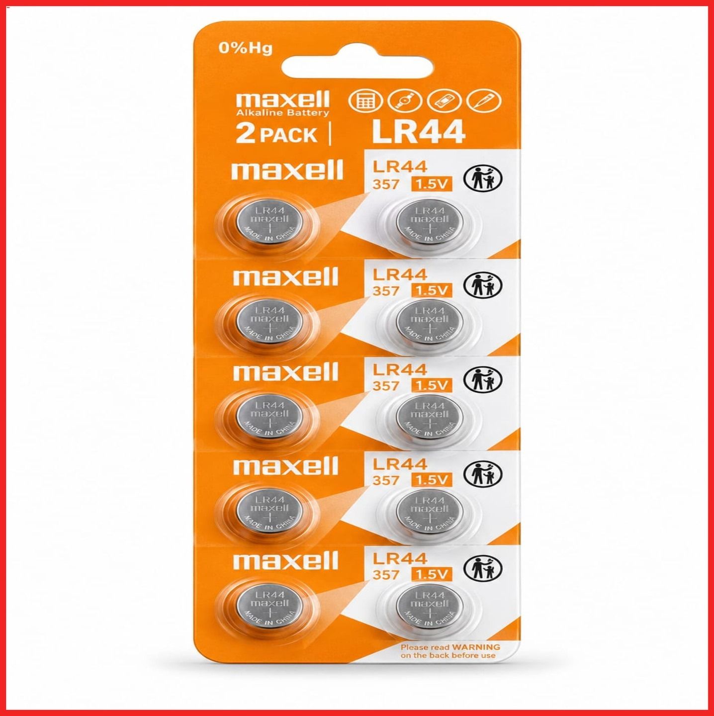 maxell Coin Cell LR44 Battery-picture-41