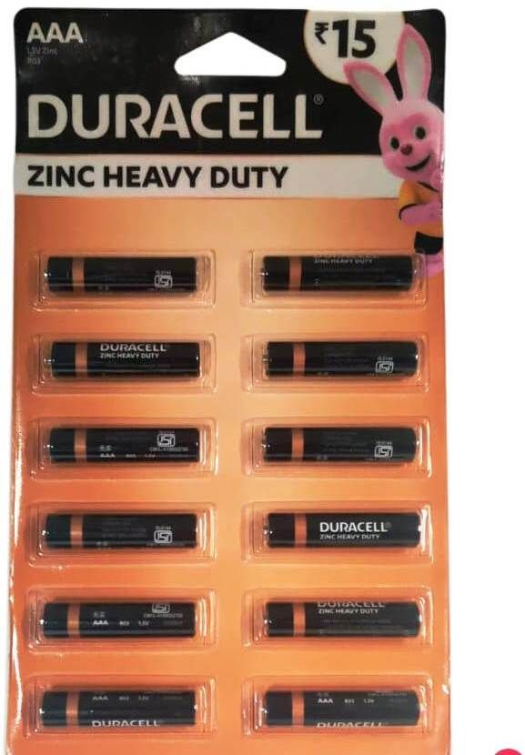 duracell Zinc Heavy Duty AAA Batteries Battery-picture-28