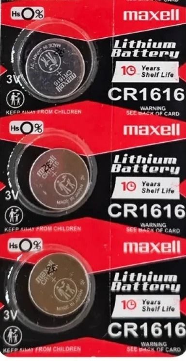 Non Rechargeable CR1616 3V Coin Cell for small Slim electronics devices. Battery-image-18