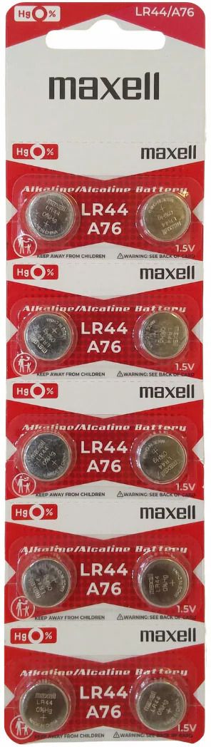 maxell ⚡UltraVolt LR44 1.5V Premium Alkaline Button Cell High Tech Long-Life Battery-picture-13
