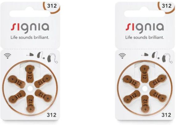 signia P312 Hearing Aid Batteries 1.45V 2 patta (12 battery)Battery-picture-16