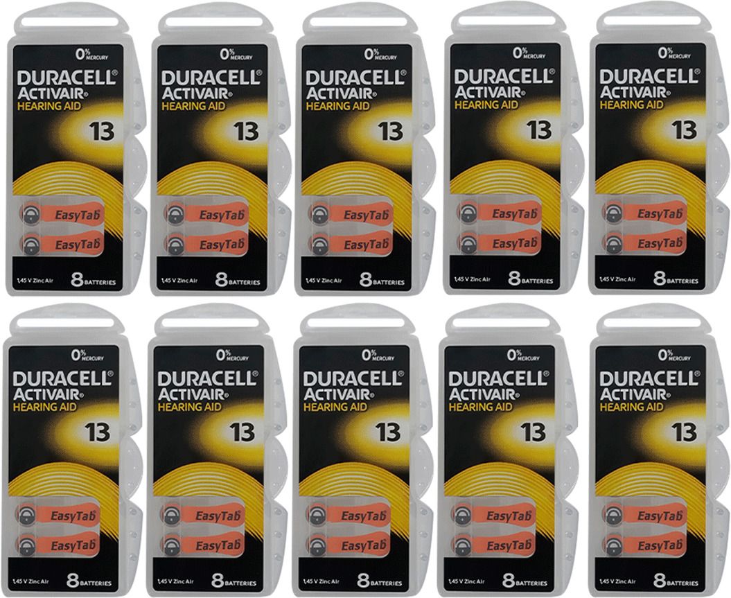 Size 13 Hearing Aid Battery