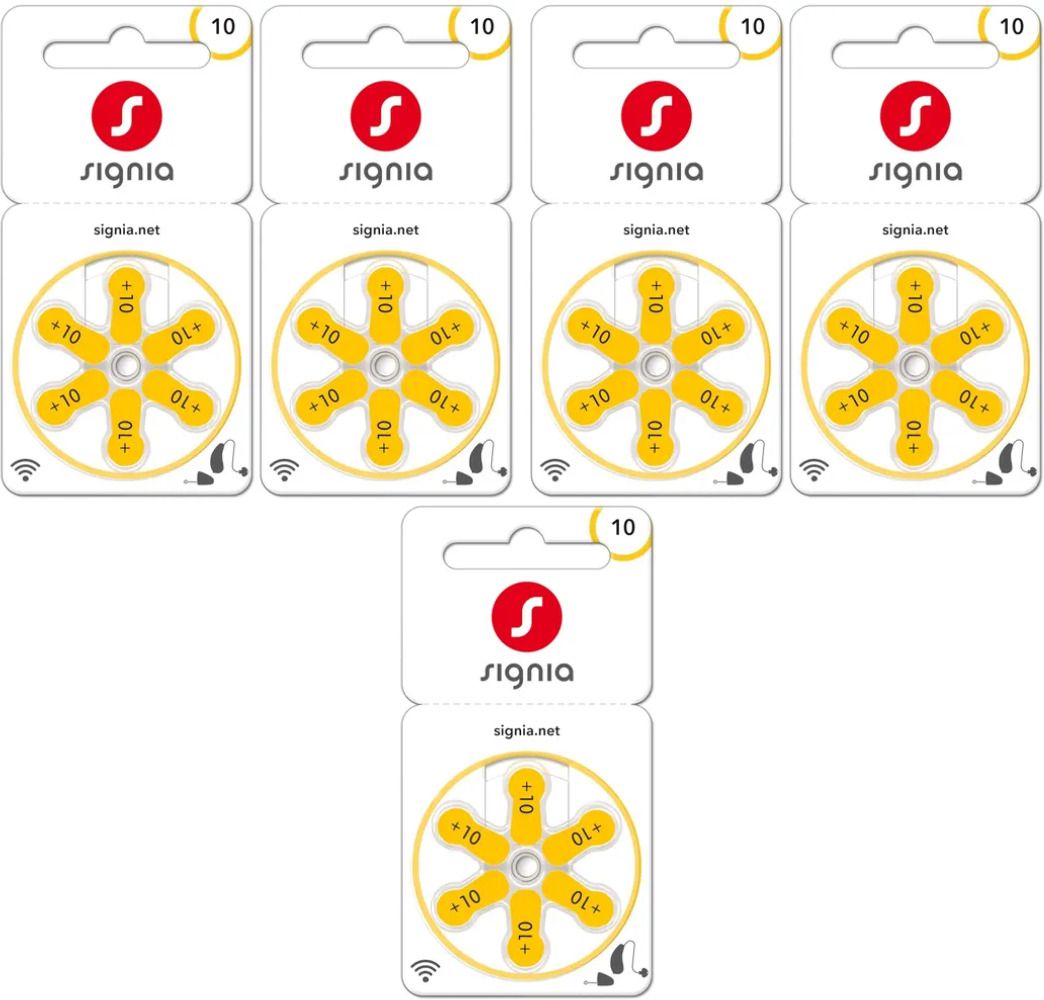 signia |Phonak|Oticon|Resound|Starkey CIC HearingAid P10 PR70 Compatible Genuine Battery-picture-10