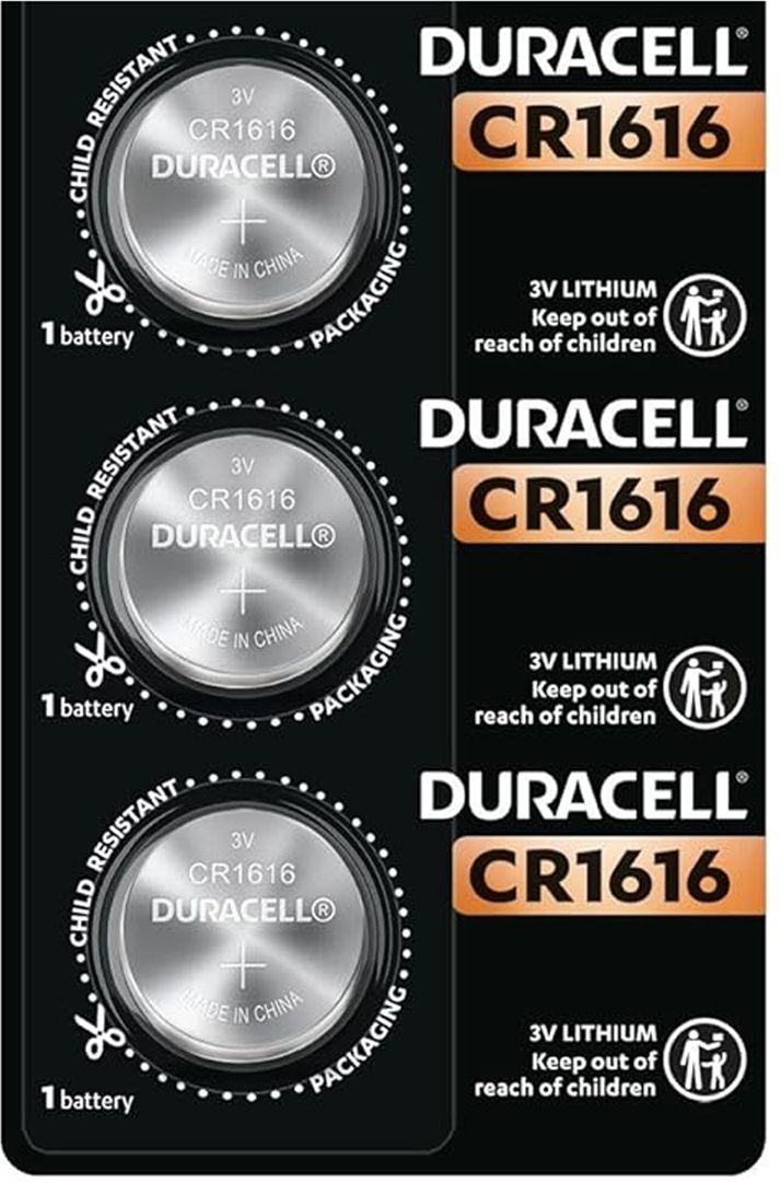 duracell CR 1616 Lithium coin cell for fitness & wearable devices watch, calculator, Battery-picture-17