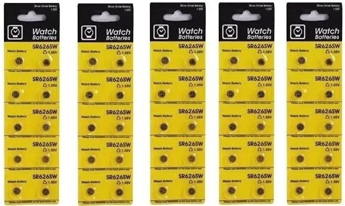 flysmart 377 Sr 626 SW Button Cell Silver Oxide 1.55V for Wrist WatchBattery-picture-18