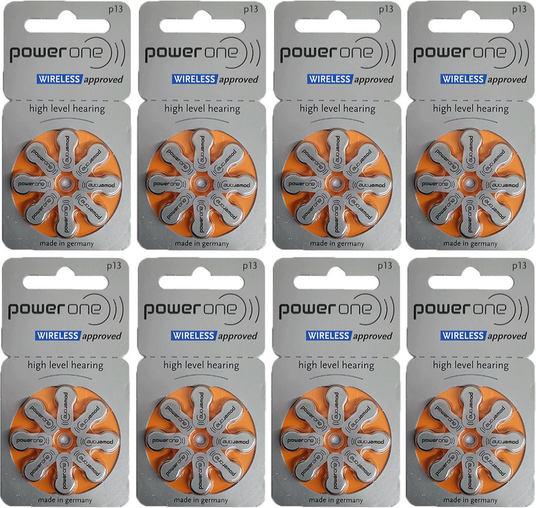 power one Size 13 Hearing Aid (8 Strip of 8 Batteries) Battery-picture-22