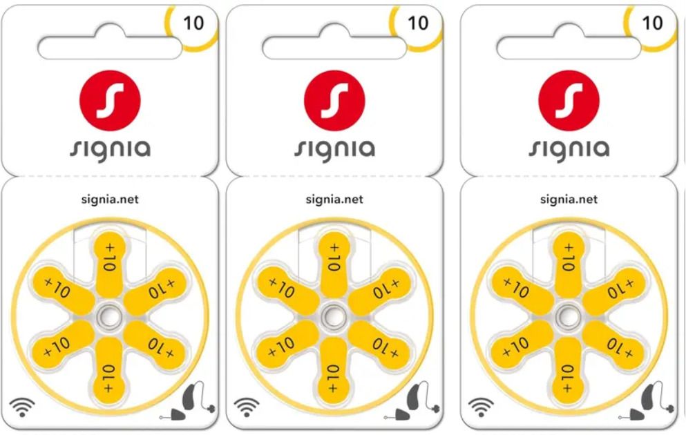 signia |Phonak|Oticon|Resound|Starkey CIC HearingAid P10 PR70 Compatible Genuine Battery-picture-11
