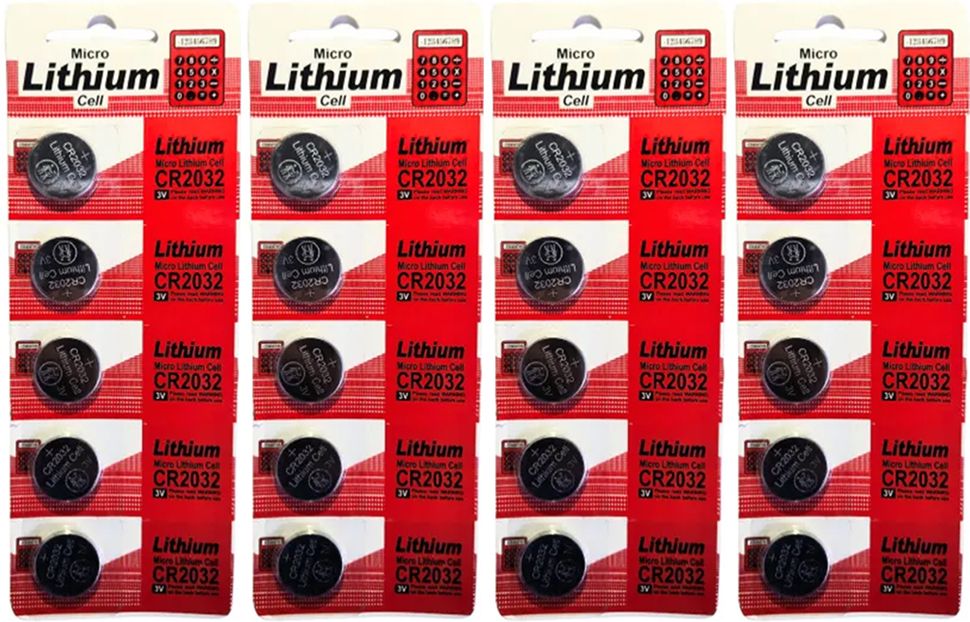 Micro Lithium Cell CR2032 Coin Type 3V Computer Motherboard CMOS Battery-image-9