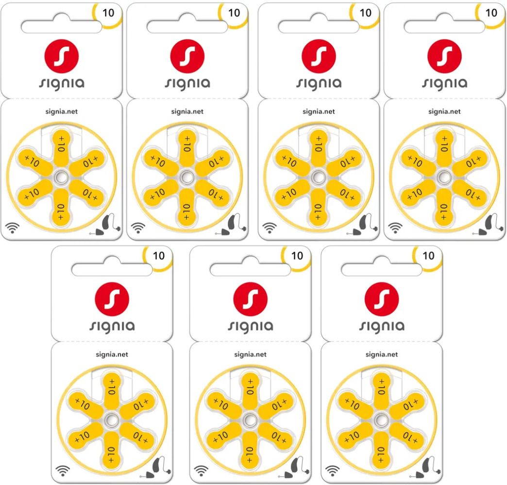 signia |Phonak|Oticon|Resound|Starkey CIC HearingAid P10 PR70 Compatible Genuine Battery-picture-12