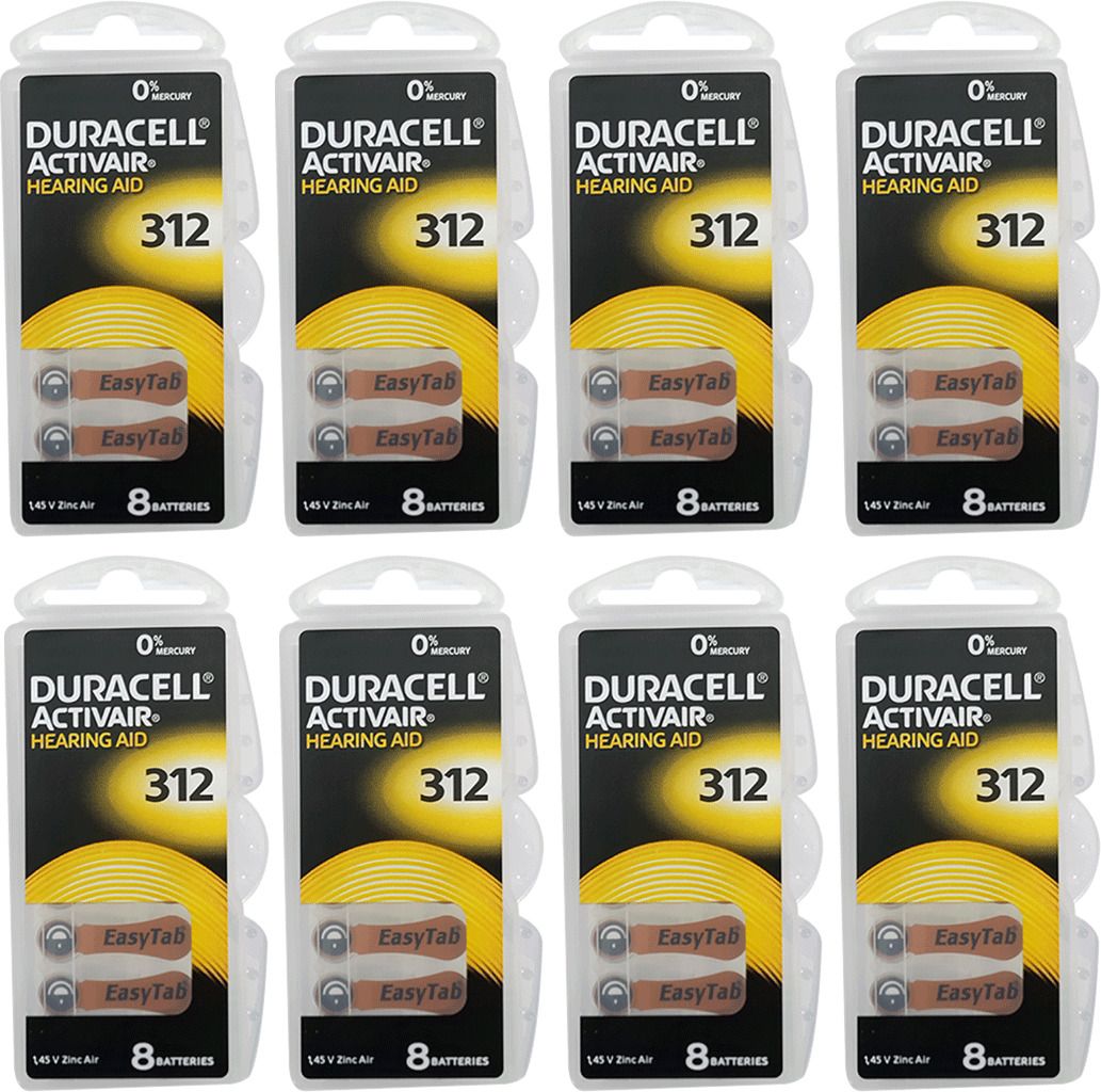 duracell Size 312 Hearing Aid Battery-picture-45