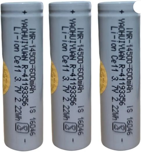 microusb high quality 14500 Rechargeable 3.7V 600mAh Li-ion Battery-picture-28